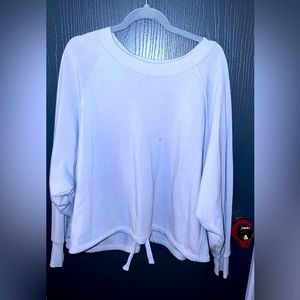 Old Navy Active- Lavender Cropped Sweatshirt